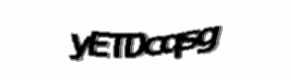 Security check image, please type the characters shown