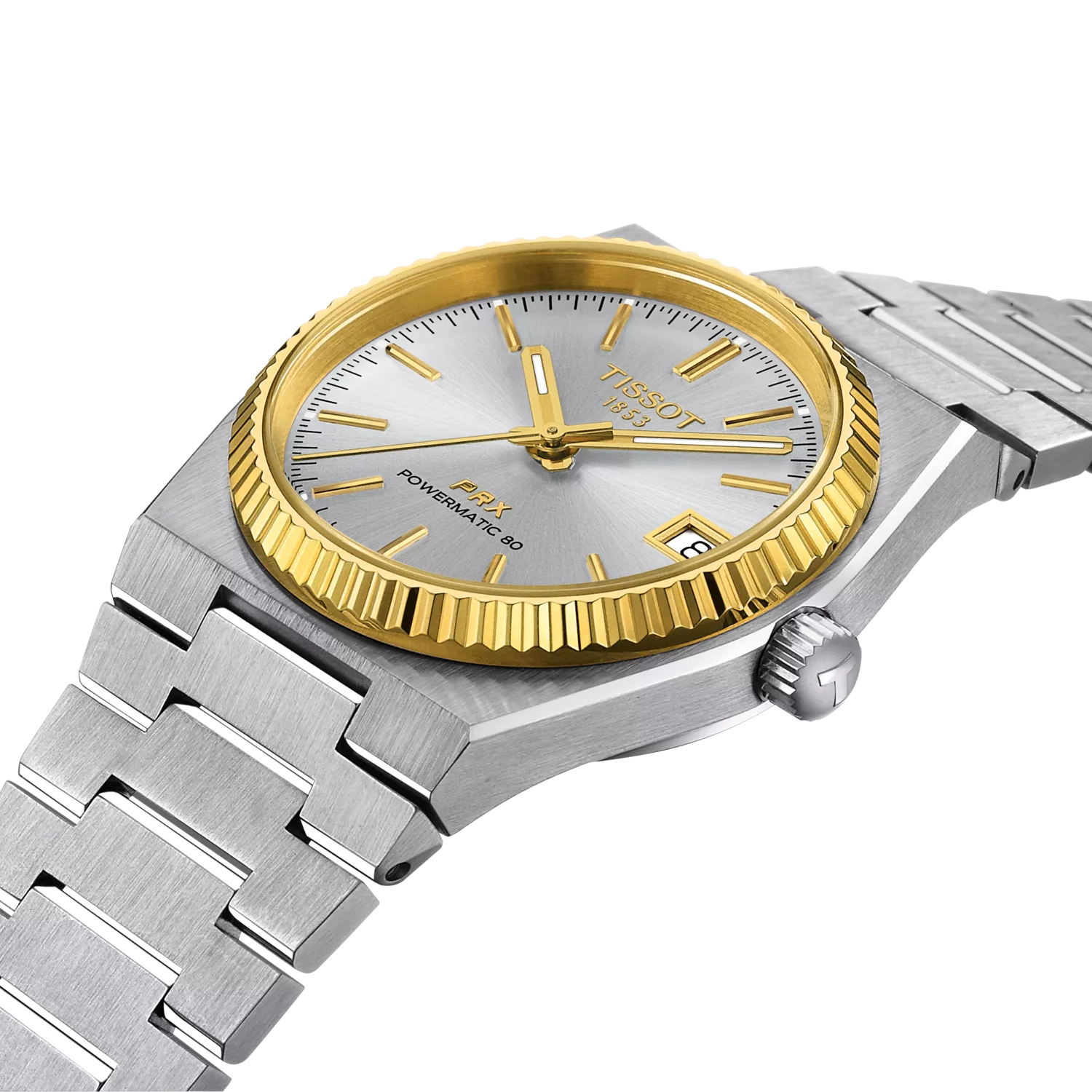 Tissot PRX Powermatic 80 35mm Steel and 18K Gold Bezel