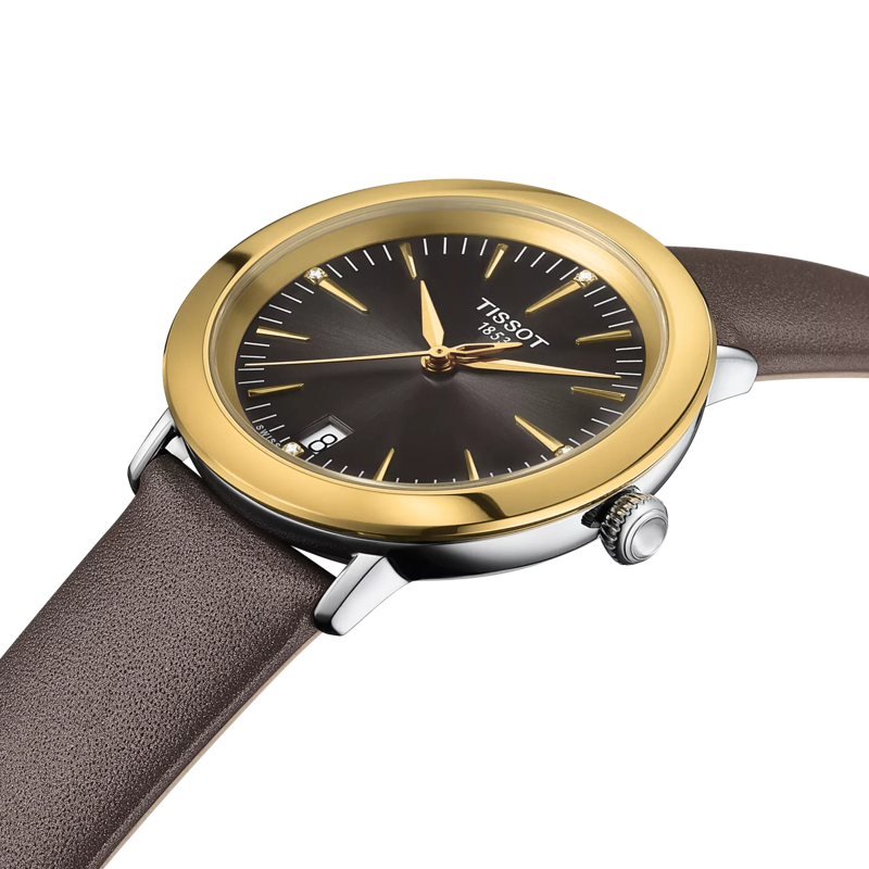 Tissot Glendora 18K Gold bezel