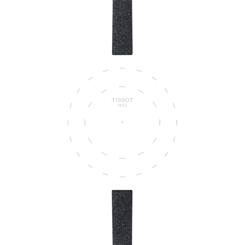 Tissot Official Black Synthetic Strap