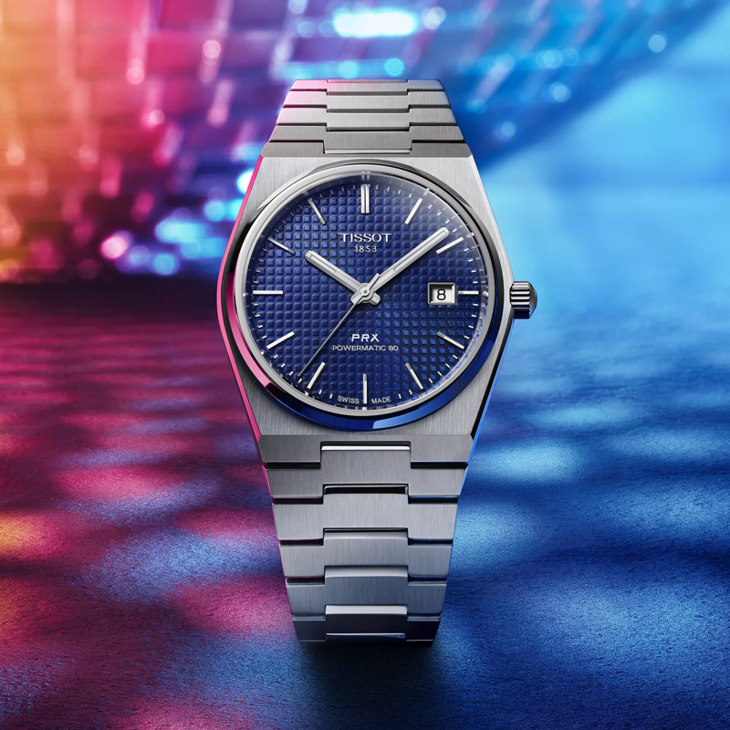 Blue dial tissot watches best sale