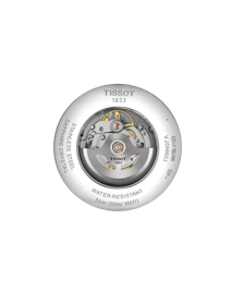 Back view of the watch case Tissot Chemin des Tourelles Powermatic 80