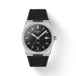 Front view of the watch Tissot PRX 40mm with shadow