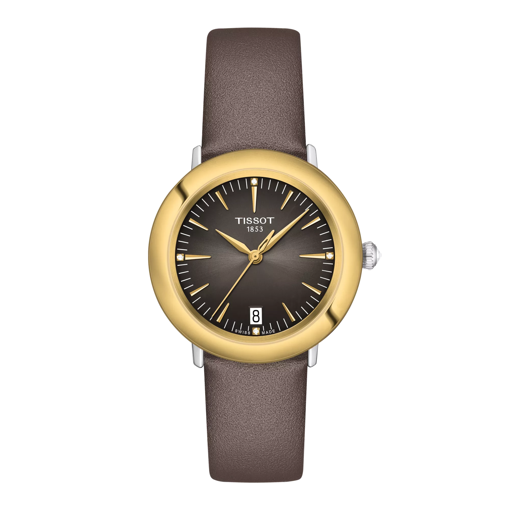 Tissot Glendora 18K Gold bezel