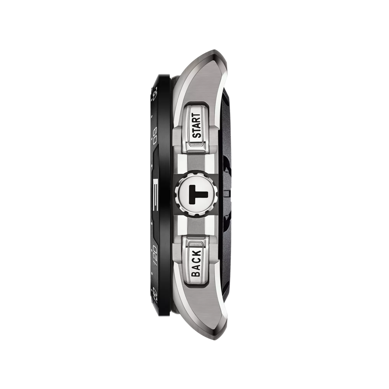 Profile view of the watch case T-Touch Connect Solar 太陽能觸控腕錶
