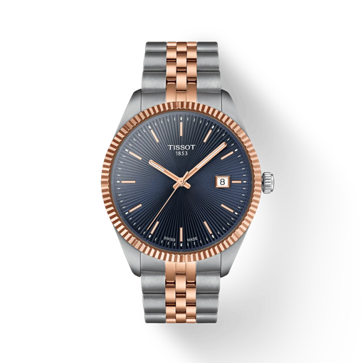 TISSOT バラード 40mm の正面図・影あり
