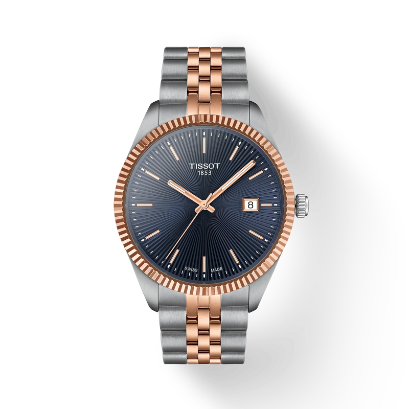 TISSOT バラード 40mm の正面図・影あり