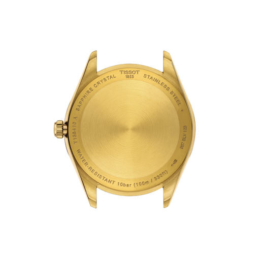 Back view of the watch case Tissot Ballade 40mm