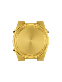 Back view of the watch case Tissot PRX Digital 35 mm
