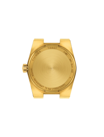 Back view of the watch case Tissot PRX Quartz 25mm