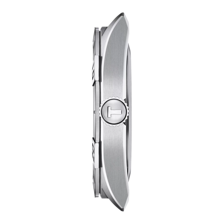 Profile view of the watch case Tissot PR 100 Sport Gent