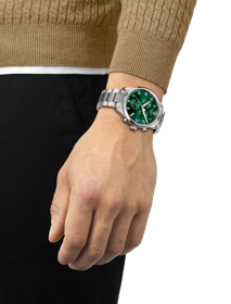 Simulation of the watch Tissot Chrono XL Classic on a wrist