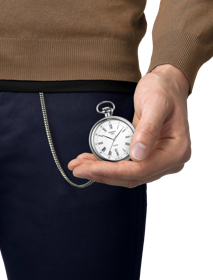 Simulation of the watch Tissot Lepine on a wrist