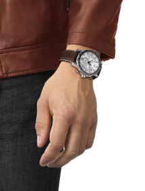 Simulation of the watch Tissot Supersport Chrono on a wrist