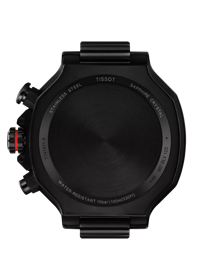 Back view of the watch case Tissot T-Race Quartz Chronograph