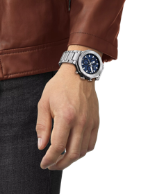 Simulación del reloj Tissot T-Race Chronograph en la muñeca
