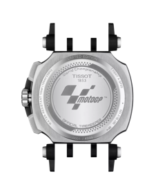 Back view of the watch case Tissot T-Race MotoGP Chronograph Limited Edition