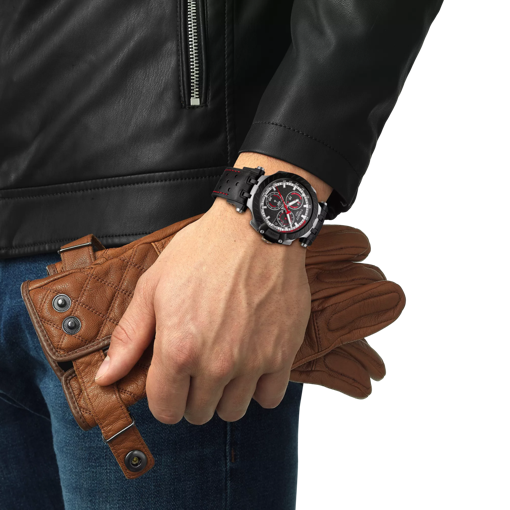 Simulation of the watch Tissot T-Race MotoGP Chronograph Limited Edition on a wrist