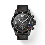 Front view of the watch Tissot Supersport NBA Special Edition with shadow