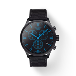 Front view of the watch Tissot Chrono XL with shadow