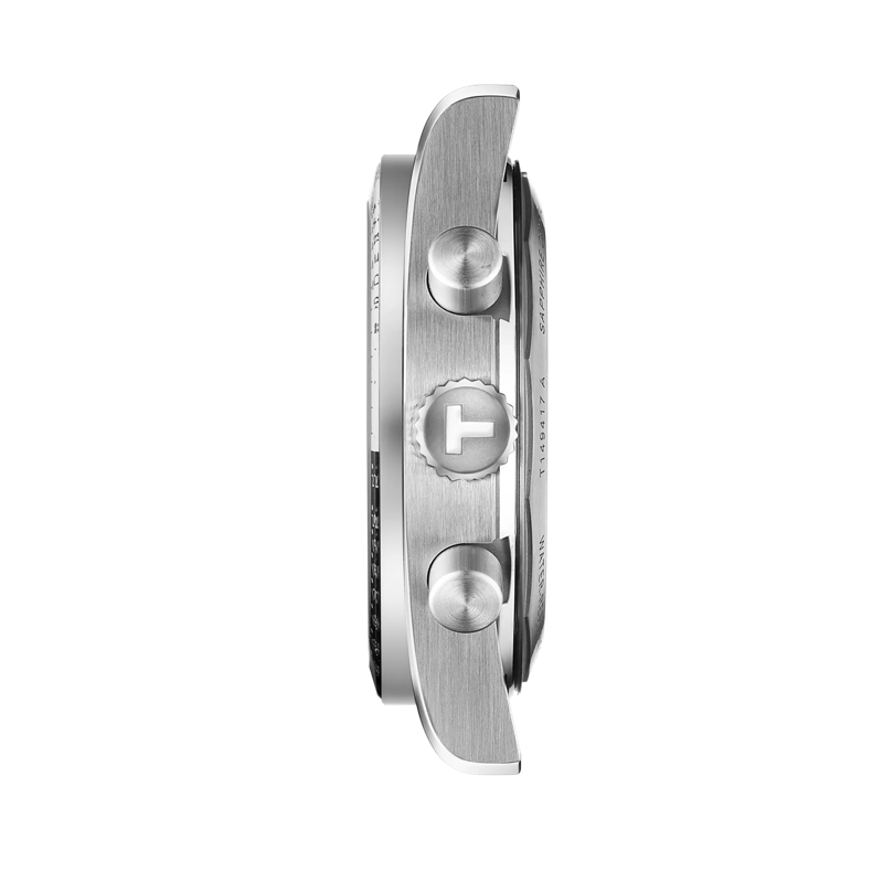 Profile view of the watch case Tissot PR516 系列計時款