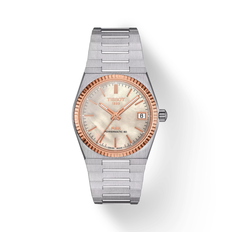 Tissot PRX 35mm パワーマティック 80 スティール&18Kゴールド Tissot PRX 35mm パワーマティック 80 スティール&18Kゴールド