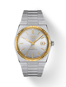 Tissot PRX Powermatic 80 Steel and 18K Gold Bezel