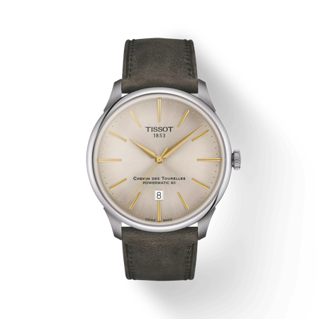 TISSOT シュマン・デ・トゥレル パワーマティック80 42 mm