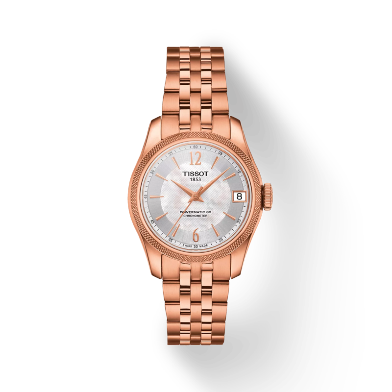 Vintage Mid Century Tissot 18K Gold Ladies Wrist Watch Gold