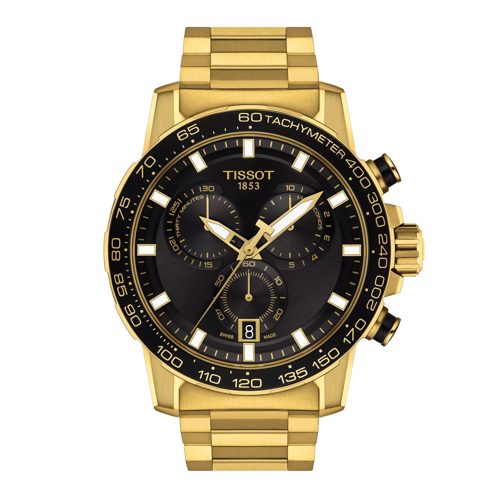 Tissot golden sale