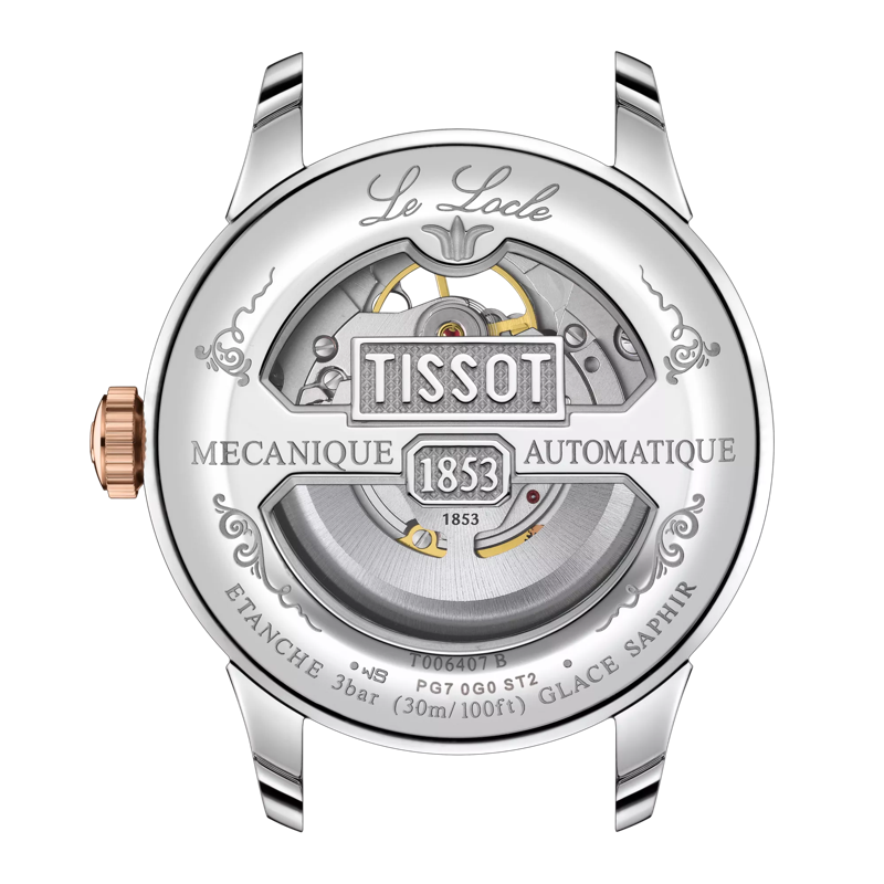 TISSOT ル・ロックル パワーマティック 80 オープンハート | モデル T0064072203302 | Tissot® [ティソ] 日本