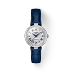 Front view of the watch Tissot Bellissima 29mm with shadow