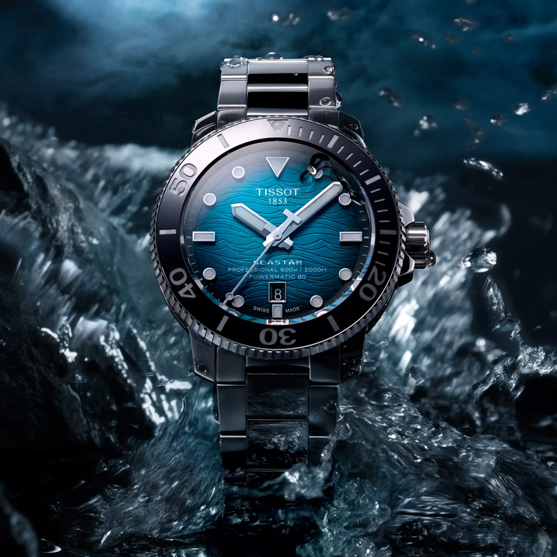 Tissot blue seastar sale