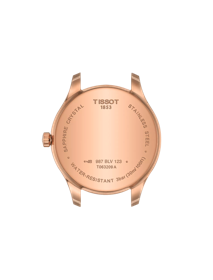 Vue arrière du boîtier de la montre Tissot Tradition 5.5 Lady (31.00)