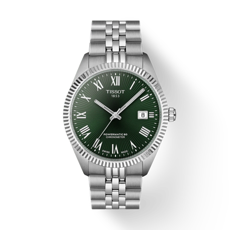 TISSOT ブラック アナログ 時計 TISSOT ティソ 腕時計 PRX ピーアールエックス 黒文字盤