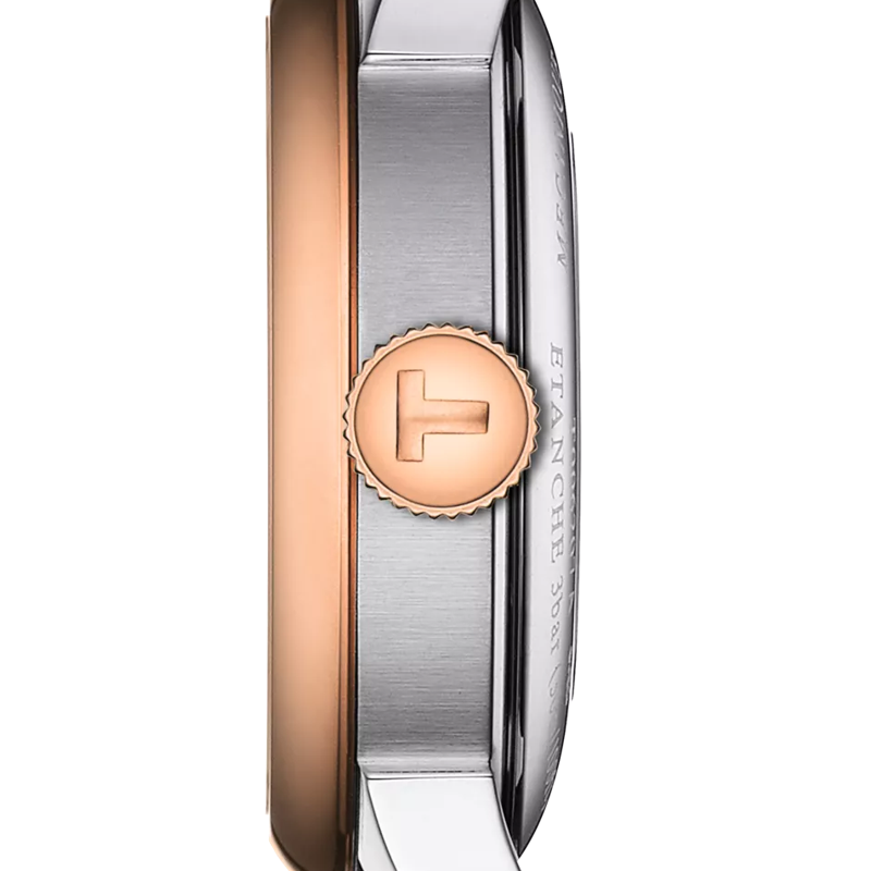 Profile view of the watch case Tissot Le Locle Automatic Lady (29.00)