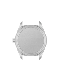 Back view of the watch case Tissot PRC 100 Solar Quartz 34mm
