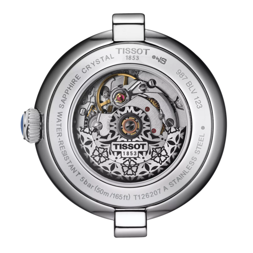 ウォッチケースのバックサイドTISSOT ベリッシマ オートマティック