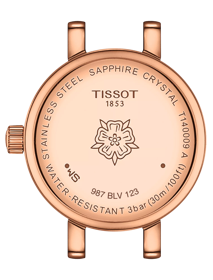 Back view of the watch case Tissot Lovely Round