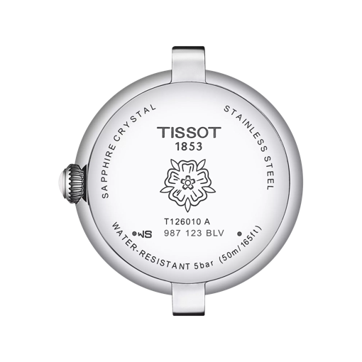 Back view of the watch case 티쏘 벨리시마 스몰 레이디