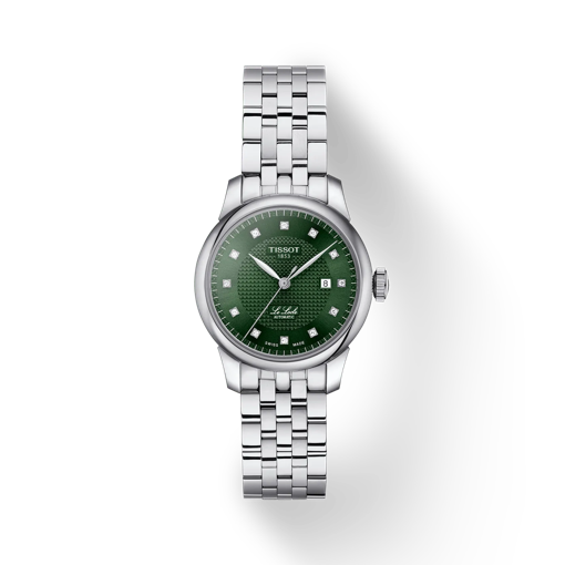Front view of the watch Tissot Le Locle Automatic Lady (29.00) with shadow