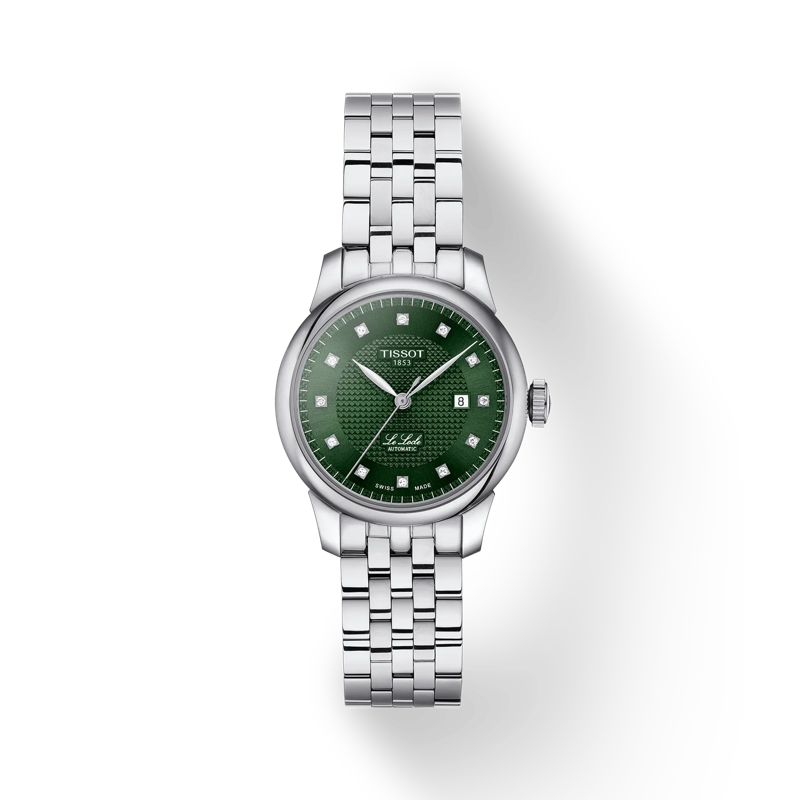 Front view of the watch Tissot Le Locle Automatic Lady (29.00) with shadow