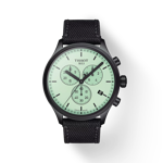 Front view of the watch Tissot Chrono XL with shadow