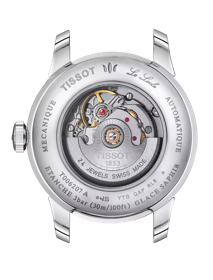 Back view of the watch case Tissot Le Locle Automatic 20th Anniversary 29mm