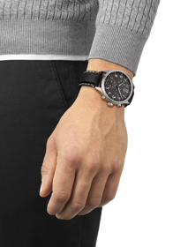 Simulation of the watch Tissot Chrono XL on a wrist