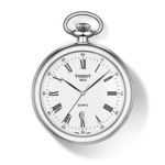 Vista frontal del reloj Tissot Lepine con sombra