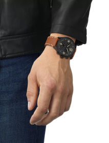Simulation of the watch Tissot Chrono XL on a wrist