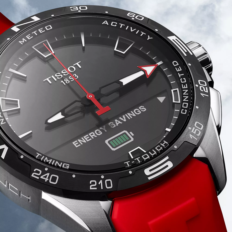 TISSOT T-タッチ コネクト ソーラー のカラー背景図