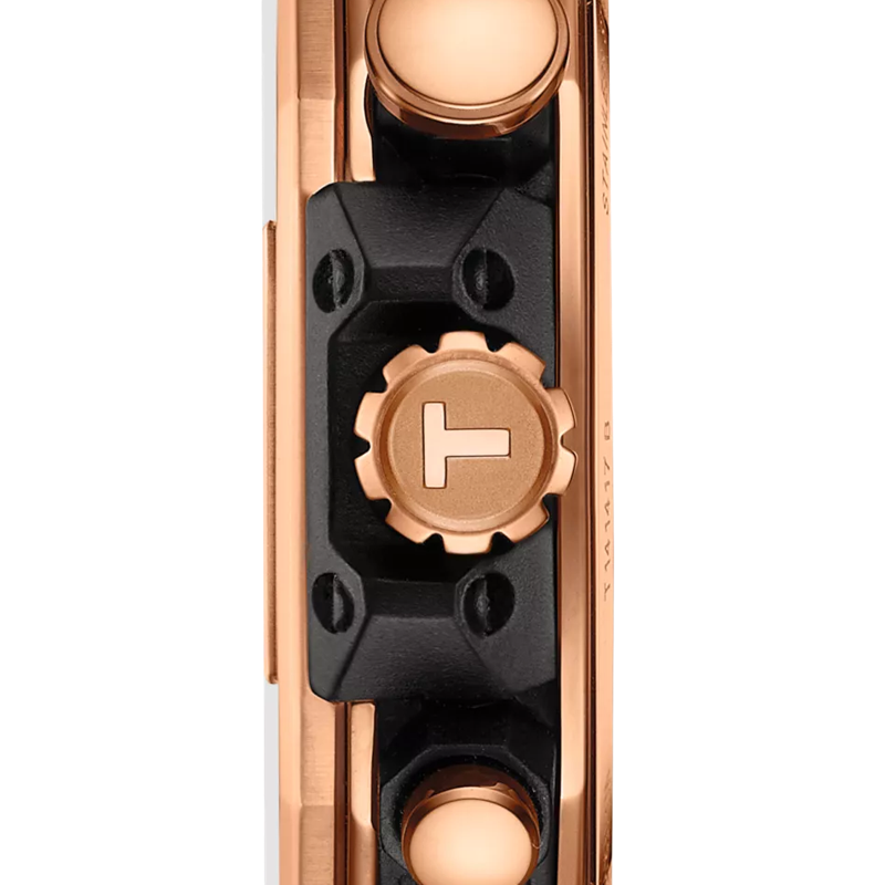 Profile view of the watch case Tissot T-Race Chronograph