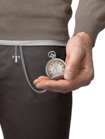 Simulation of the watch Tissot Savonnette on a wrist